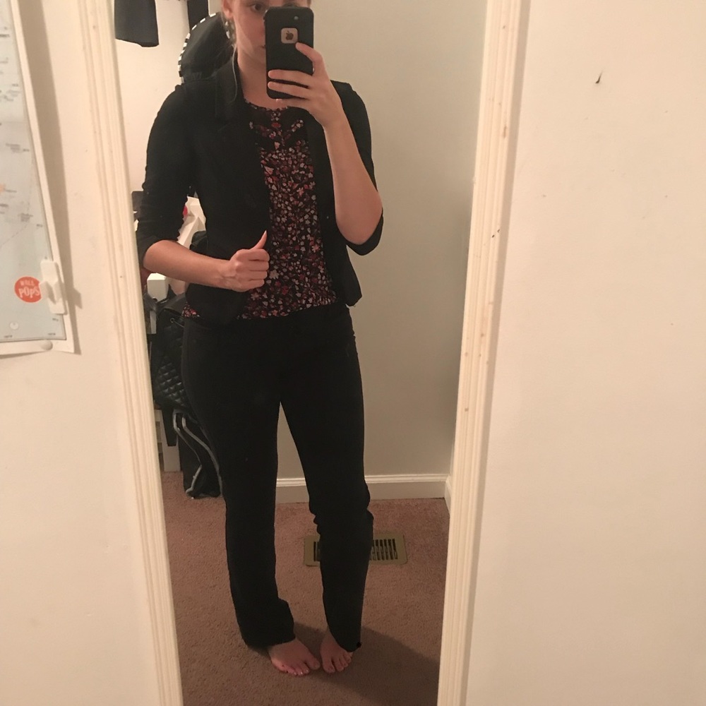 Black candies blazer